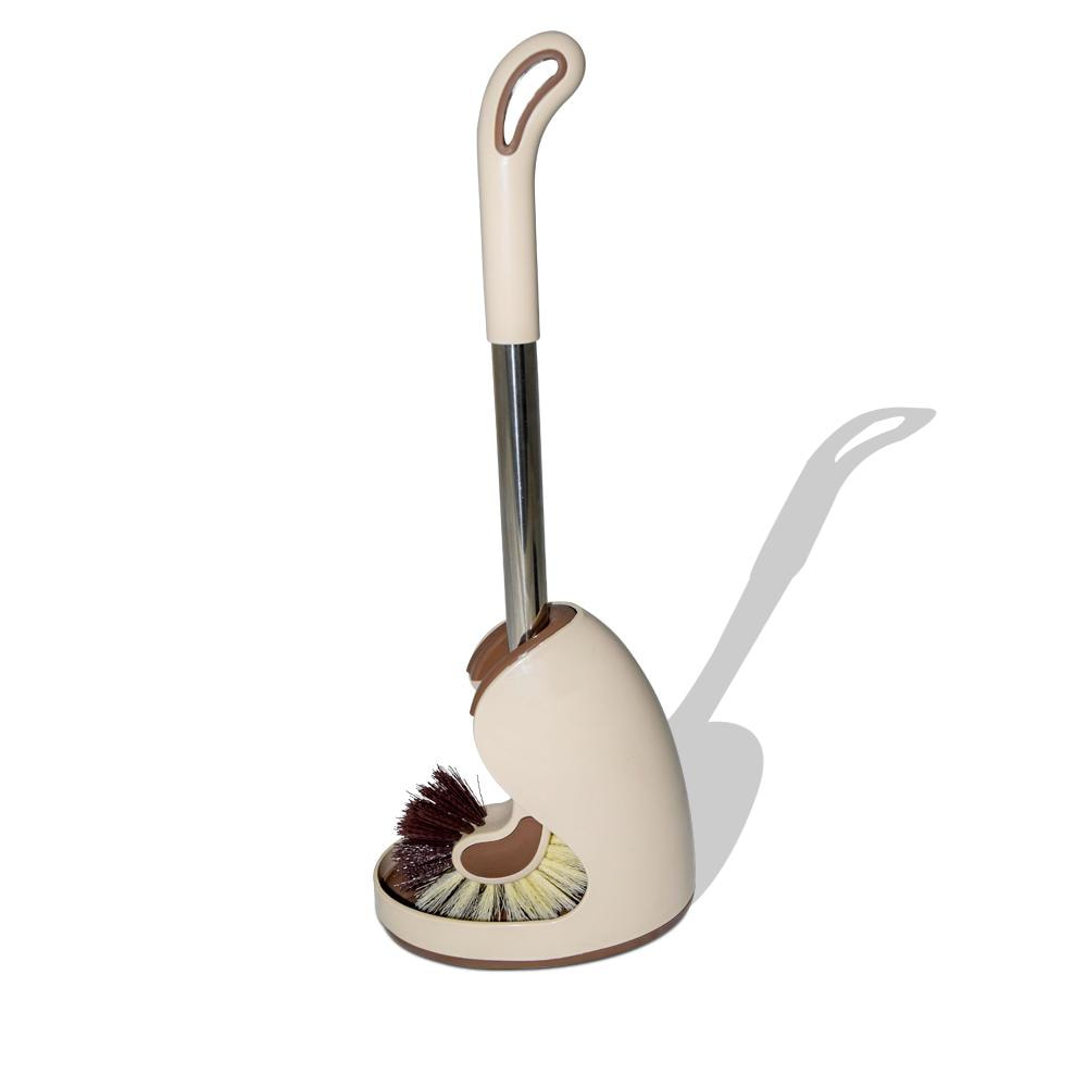 AKC | Toilet Brush Set | LIGHT BROWN