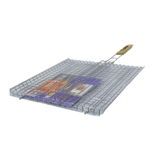 Silver Steel X-Large Meat Grill