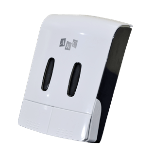 Manual Plastic Hand Hygiene Dispenser 550 ml*2 Double Barrel