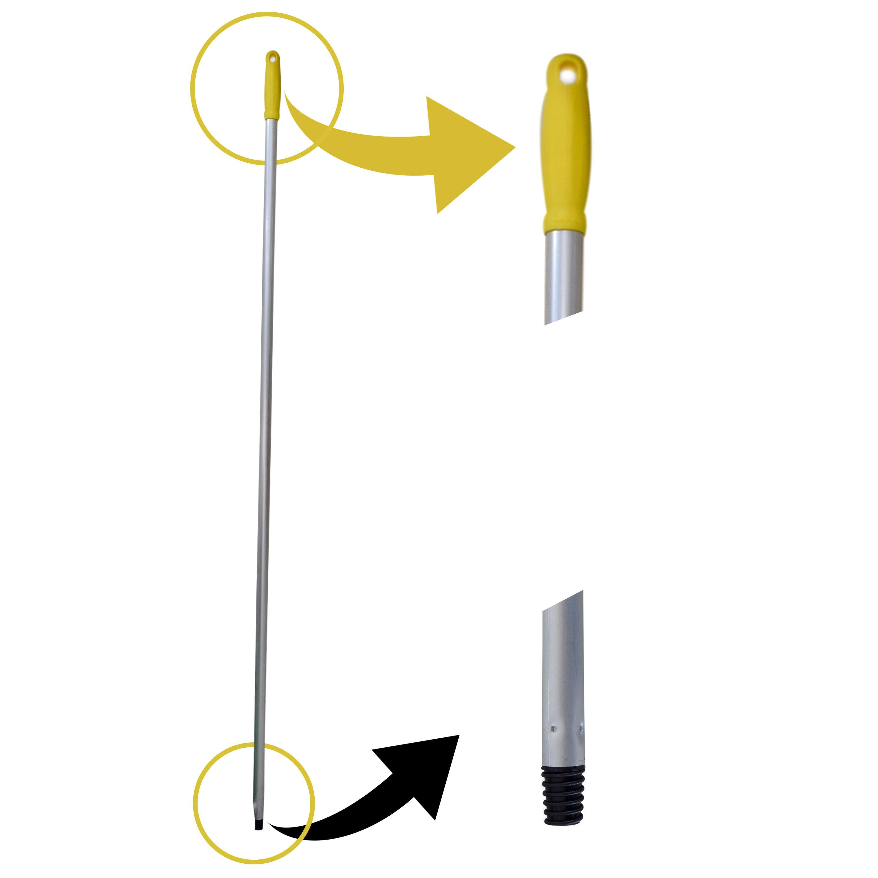 Filmop | Screw-Thread Aluminum Handle | 145 cm | YELLOW
