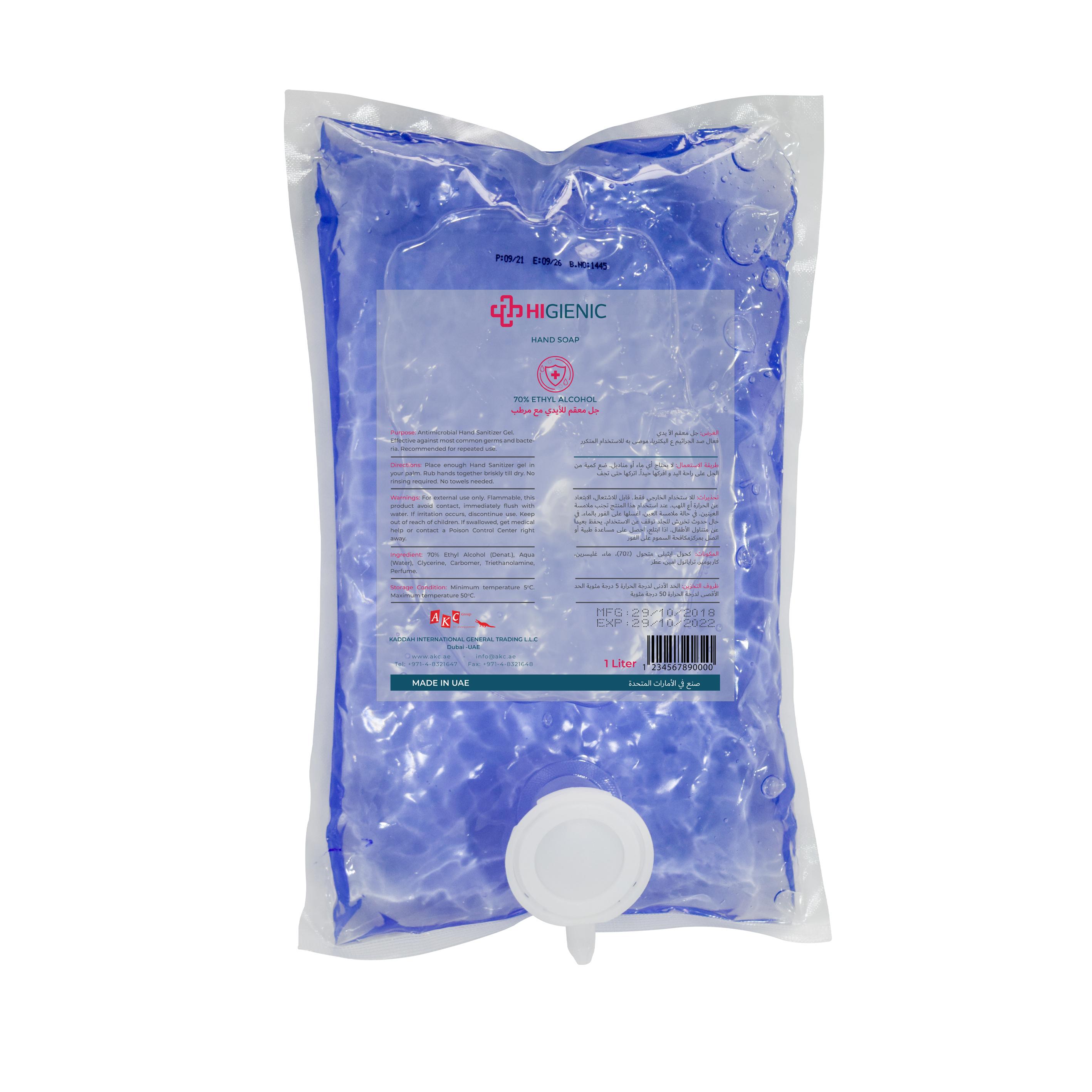 AKC | Higienic Hand wash 1 LTR | Apple